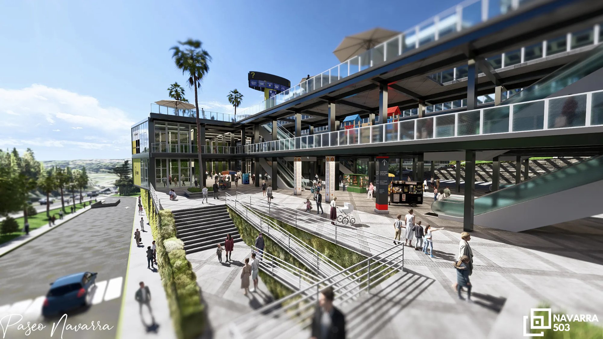 Paseo Navarra Vista Aérea